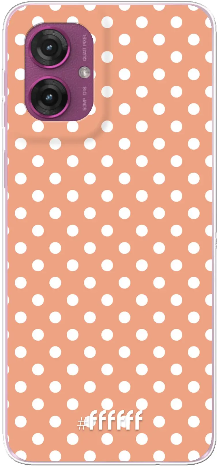 Peachy Dots Moto G55