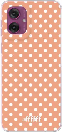 Peachy Dots Moto G55