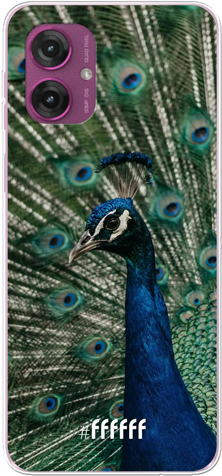 Peacock Moto G55