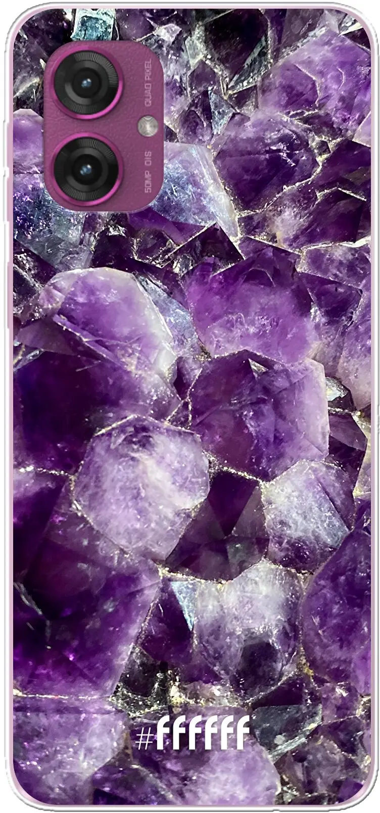 Purple Geode Moto G55