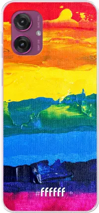 Rainbow Canvas Moto G55