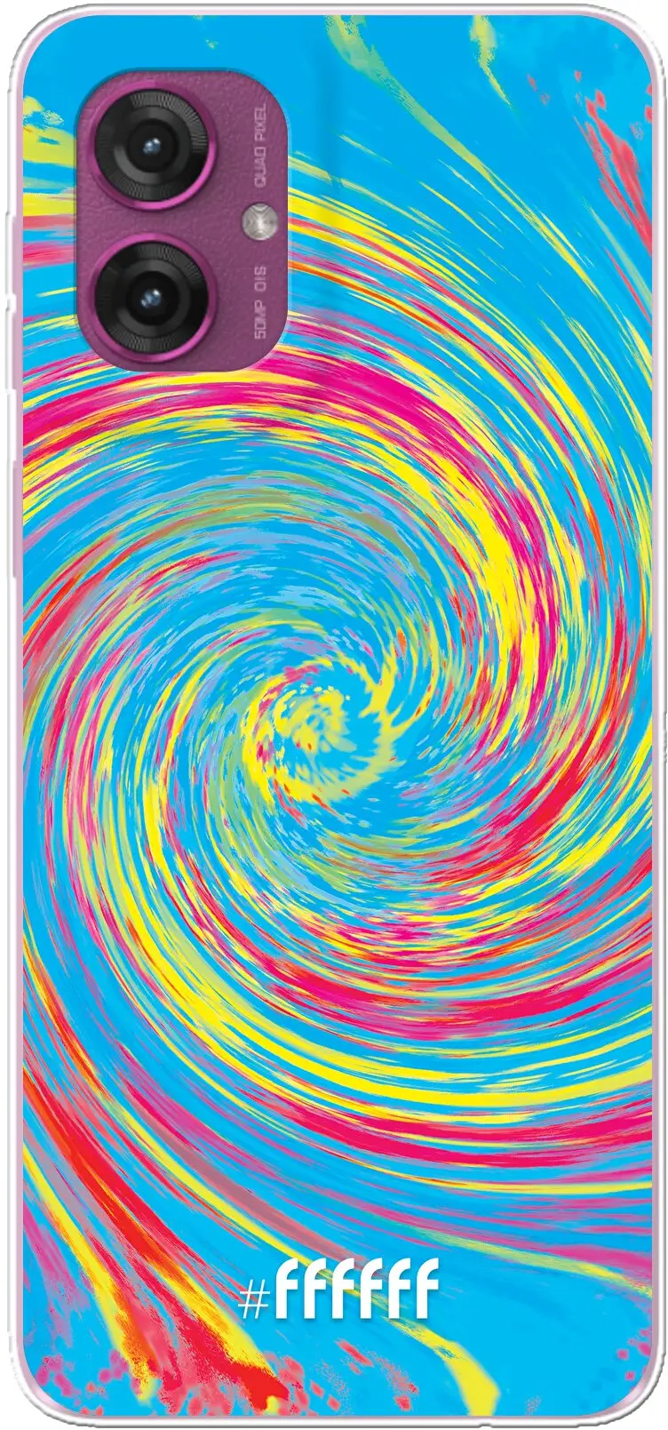 Swirl Tie Dye Moto G55