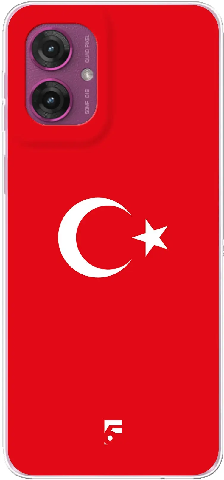 Turkije vlag Moto G55