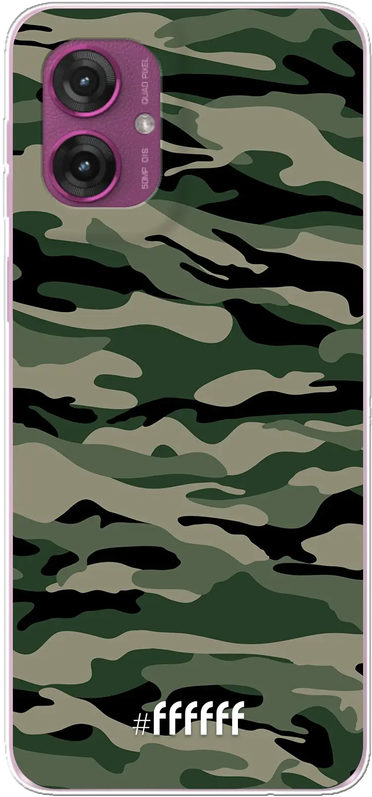 Woodland Camouflage Moto G55