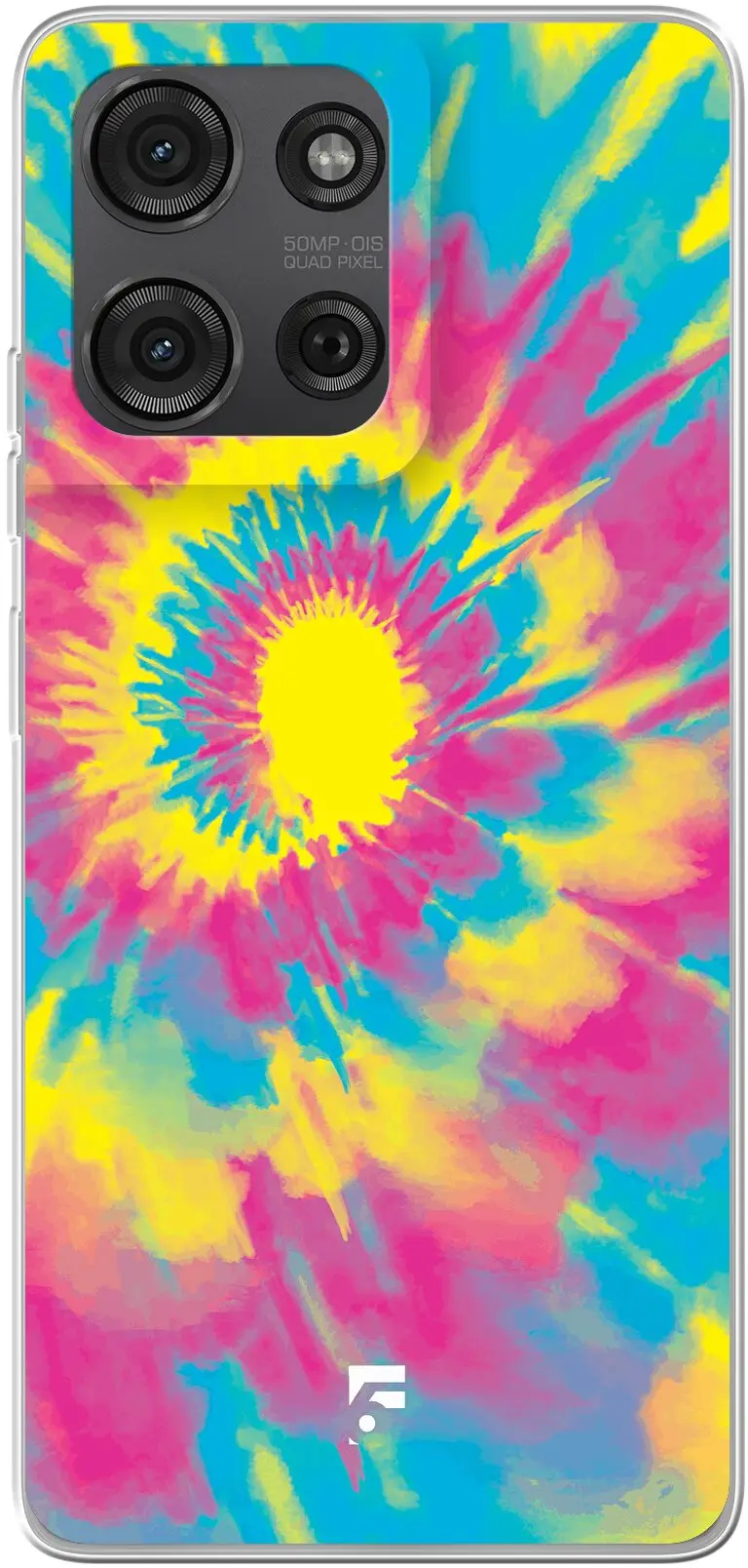 Psychedelic Tie Dye Moto G75
