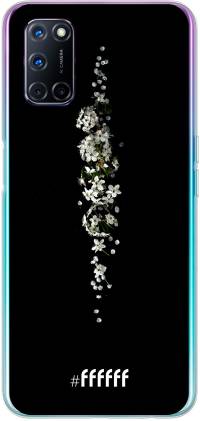 White flowers in the dark A52