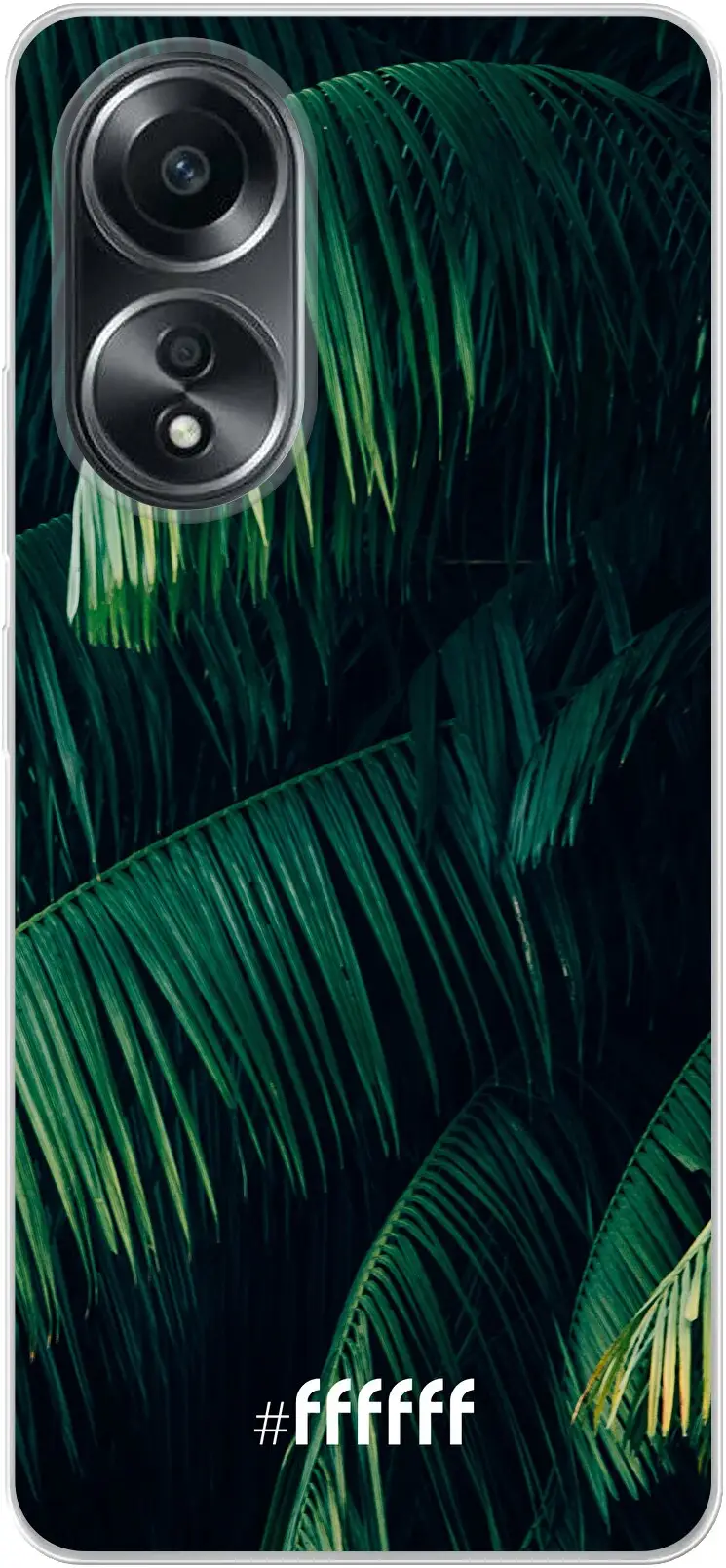 Palm Leaves Dark A58 4G