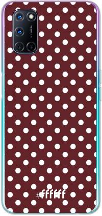 Burgundy Dots A72