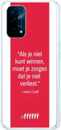 AFC Ajax Quote Johan Cruijff A74 5G