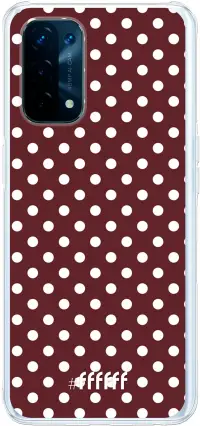 Burgundy Dots A74 5G