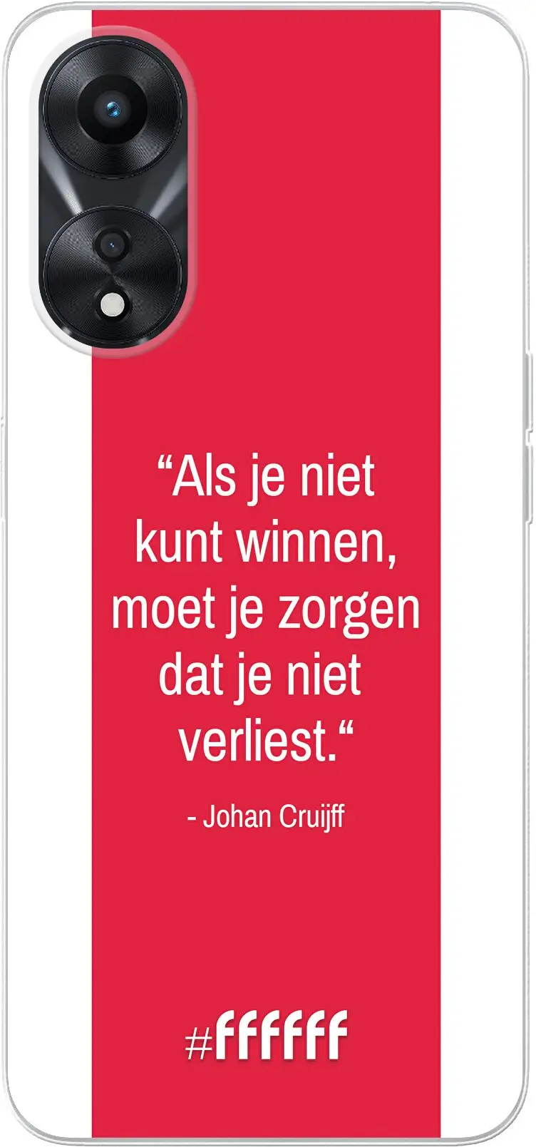 AFC Ajax Quote Johan Cruijff A78 5G