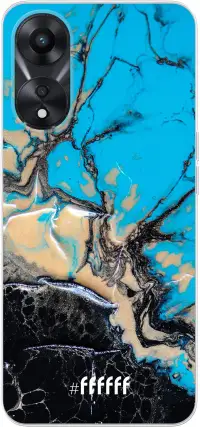 Blue meets Dark Marble A78 5G