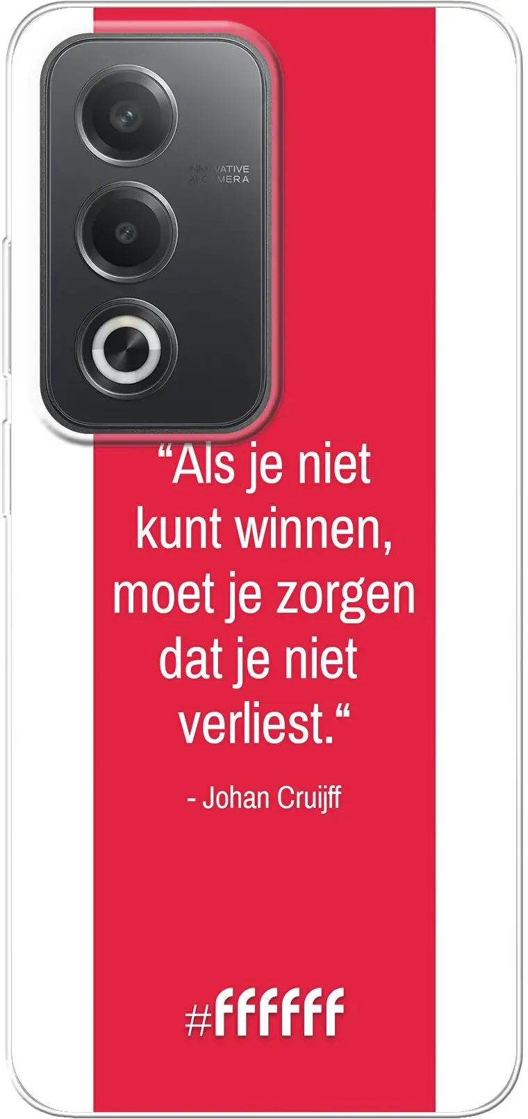 AFC Ajax Quote Johan Cruijff A80