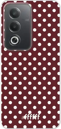 Burgundy Dots A80