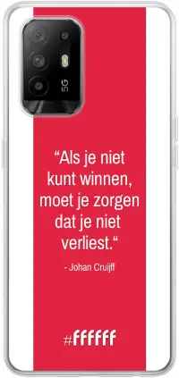 AFC Ajax Quote Johan Cruijff A94 5G