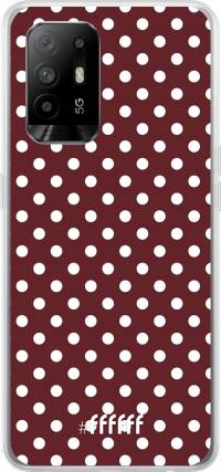 Burgundy Dots A94 5G