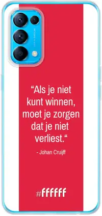 AFC Ajax Quote Johan Cruijff Find X3 Lite