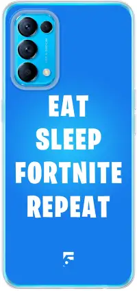 Fortnite - Eat Sleep Fortnite Repeat Find X3 Lite