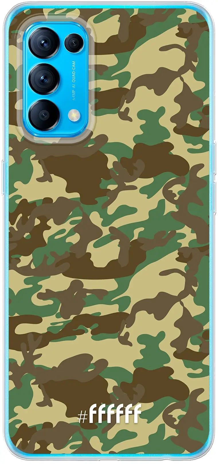 Jungle Camouflage Find X3 Lite