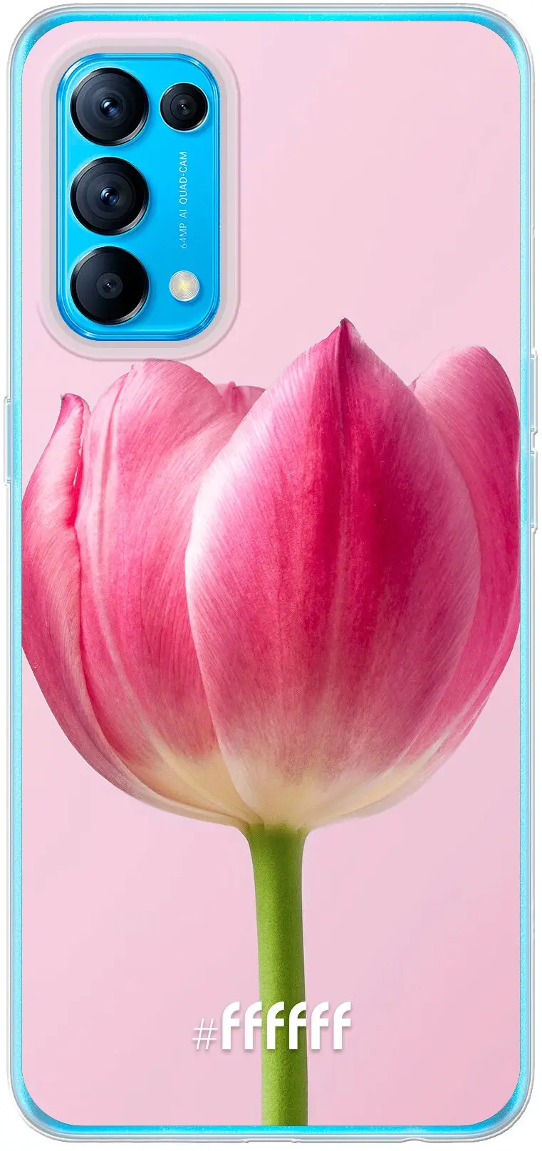 Pink Tulip Find X3 Lite