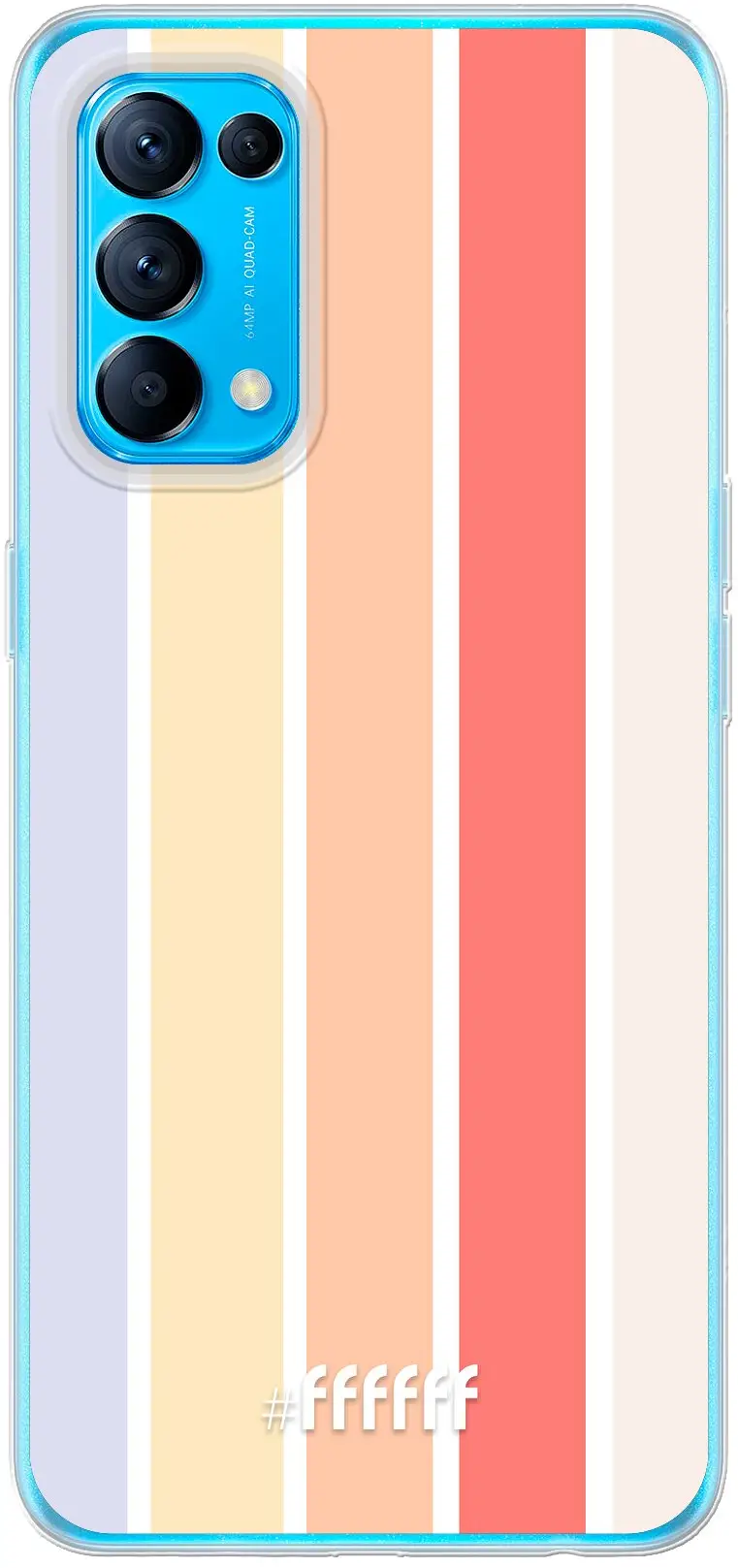 Vertical Pastel Party Find X3 Lite