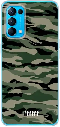 Woodland Camouflage Find X3 Lite