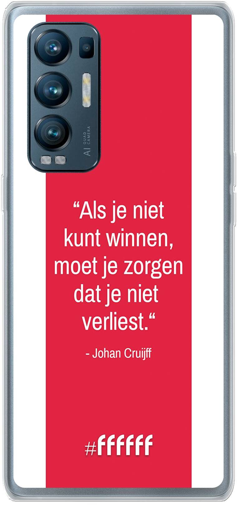 AFC Ajax Quote Johan Cruijff Find X3 Neo