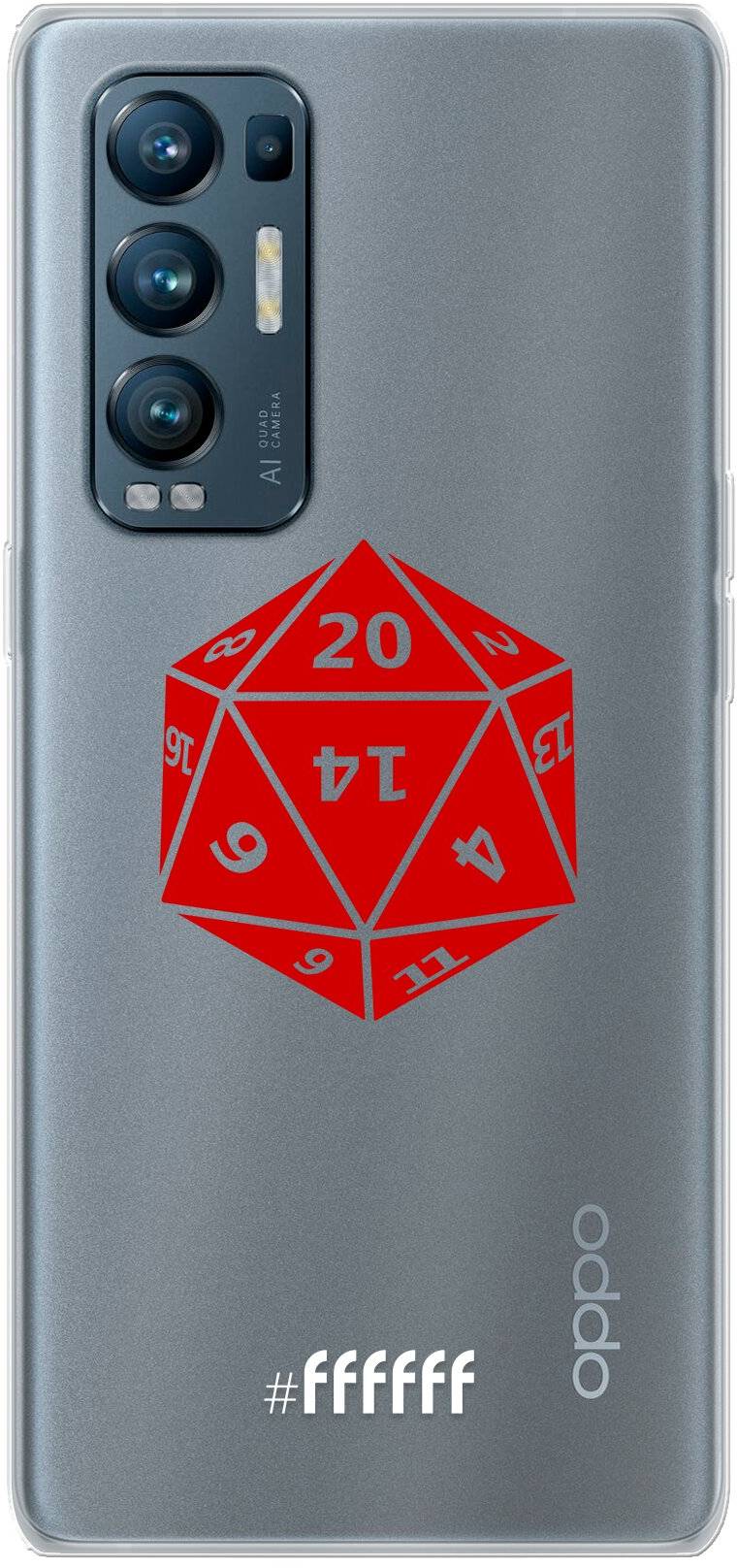 D20 - Transparant Find X3 Neo