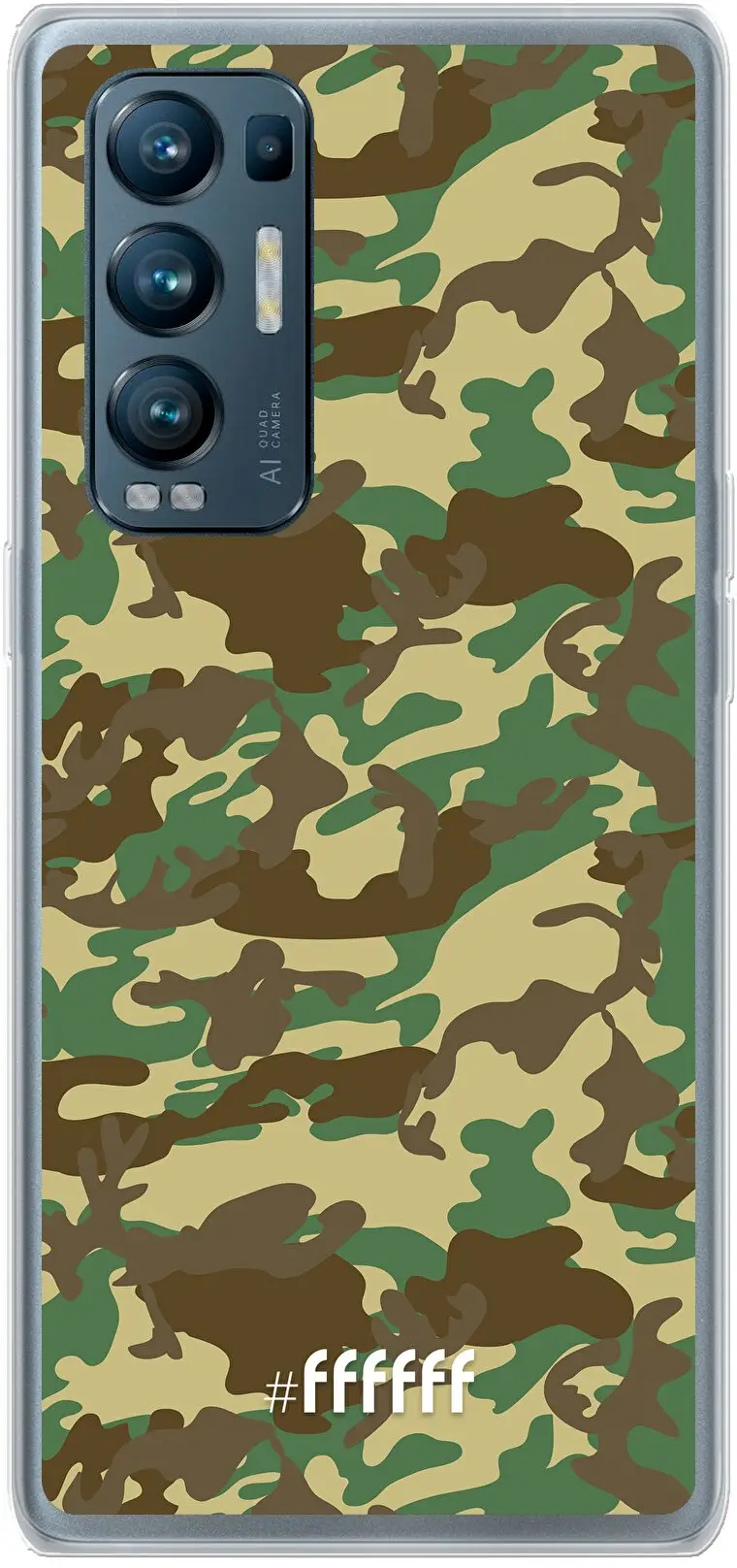 Jungle Camouflage Find X3 Neo