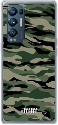 Woodland Camouflage Find X3 Neo