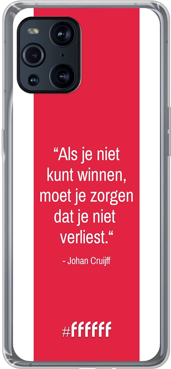 AFC Ajax Quote Johan Cruijff Find X3 Pro