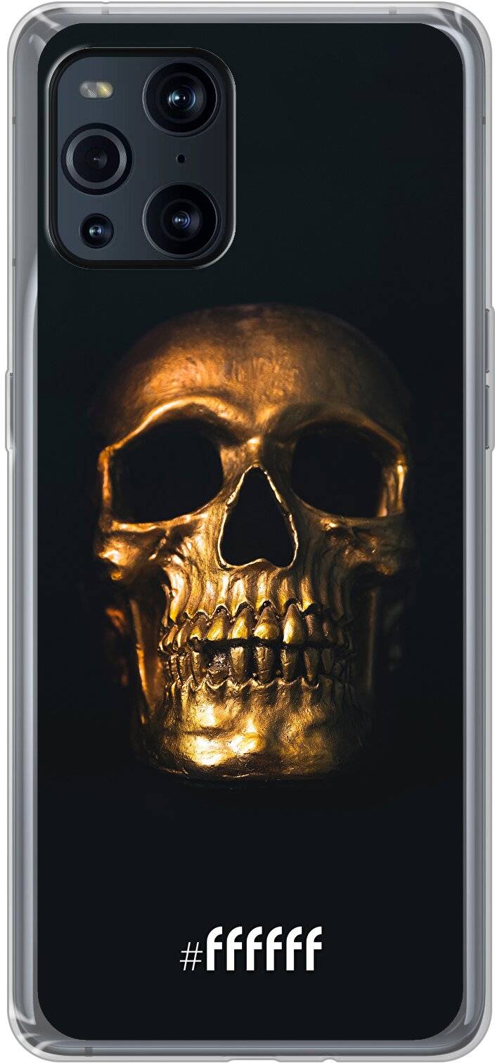 Gold Skull Find X3 Pro
