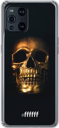 Gold Skull Find X3 Pro