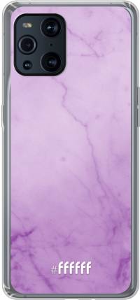 Lilac Marble Find X3 Pro