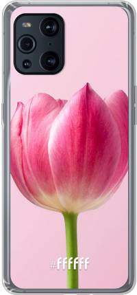 Pink Tulip Find X3 Pro