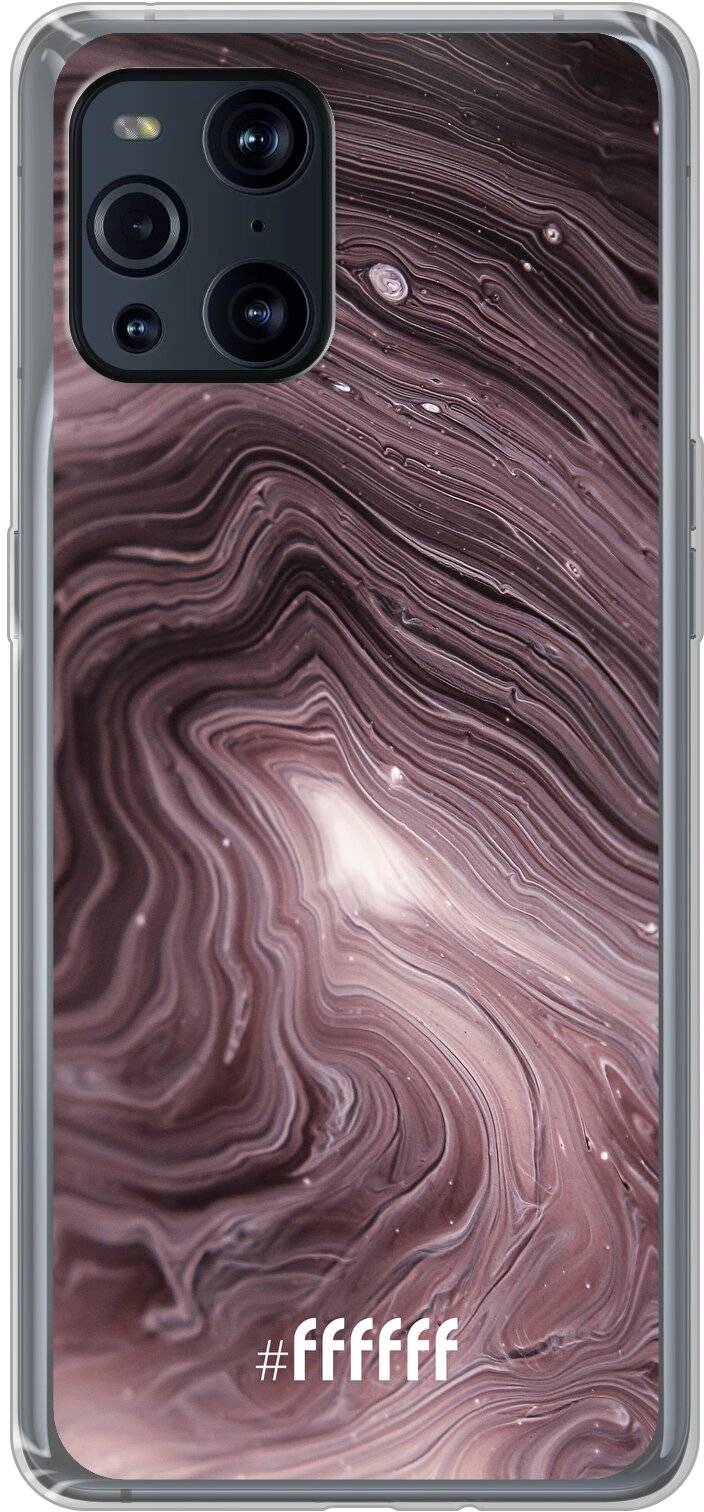 Purple Marble Find X3 Pro