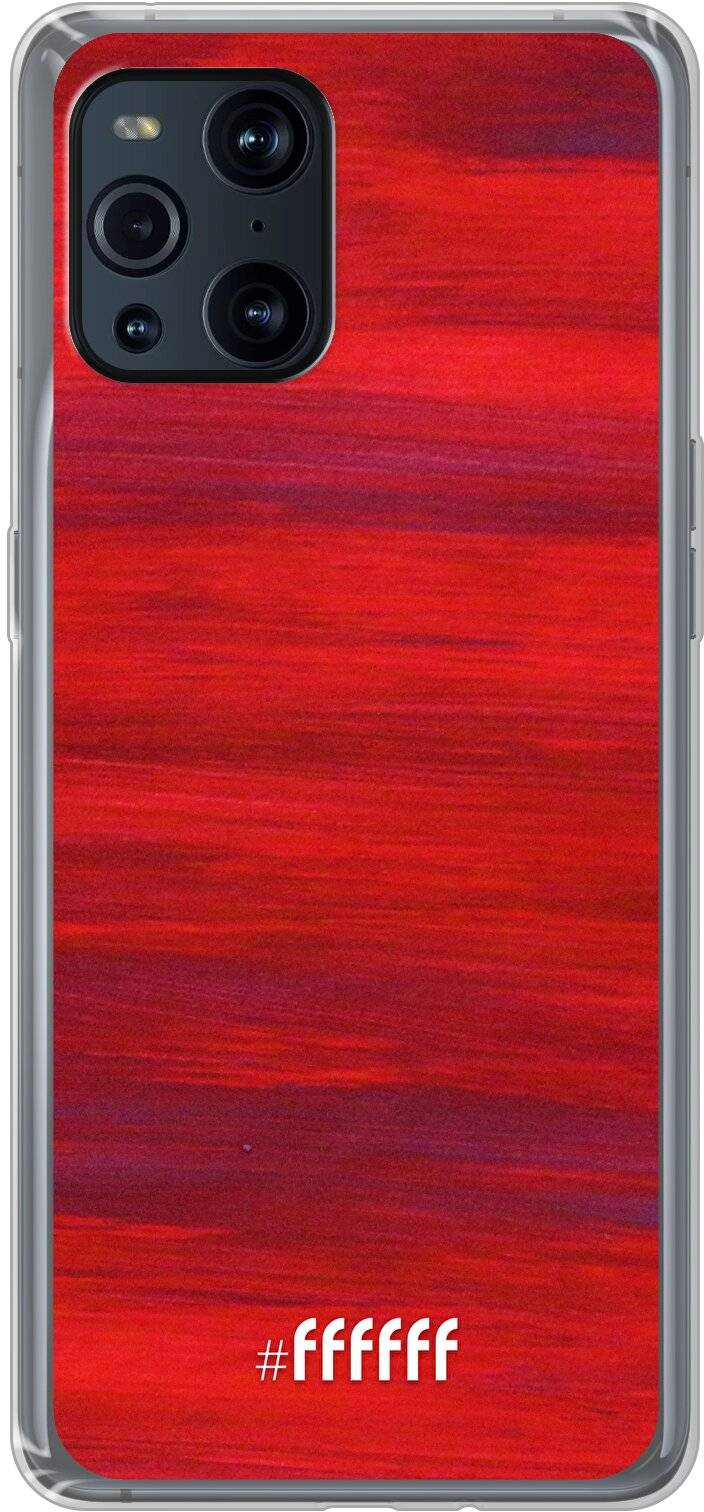 Scarlet Canvas Find X3 Pro