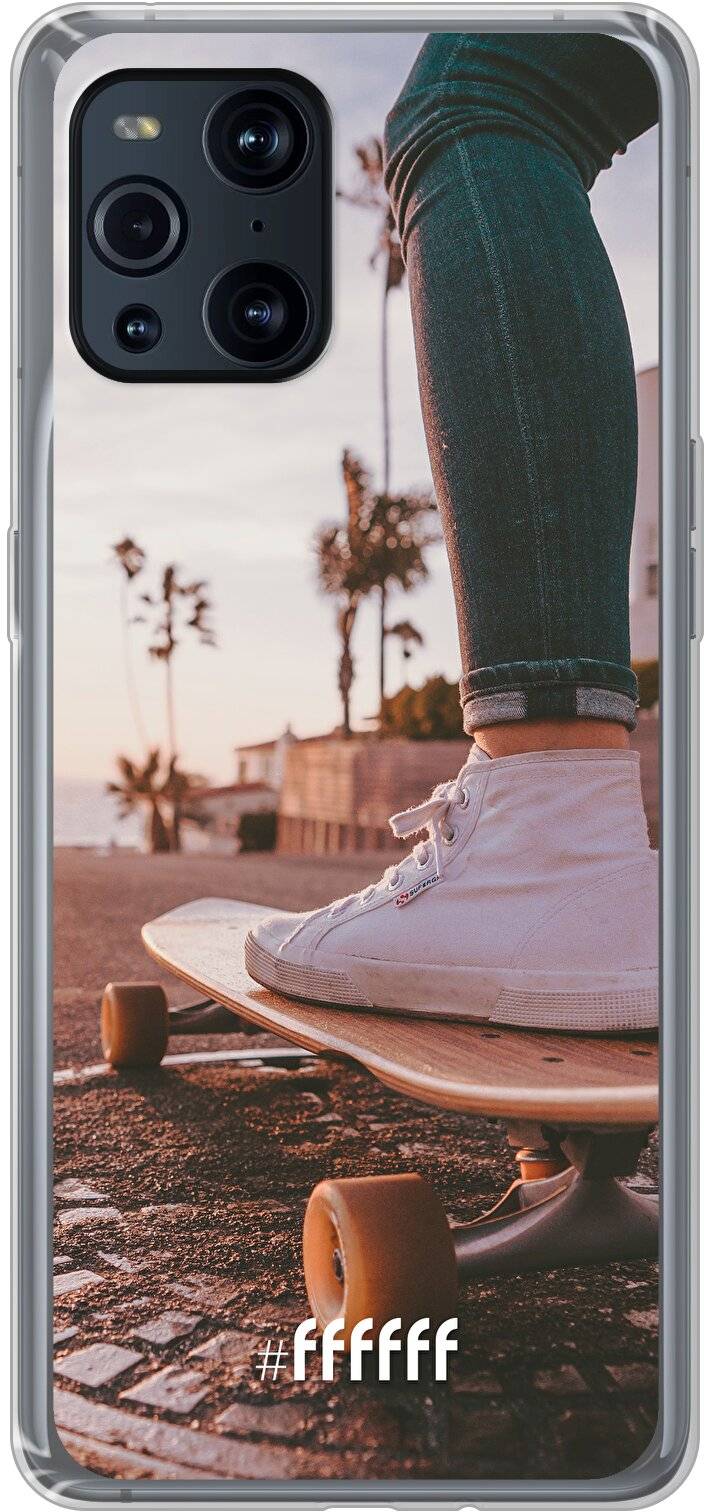 Skateboarding Find X3 Pro