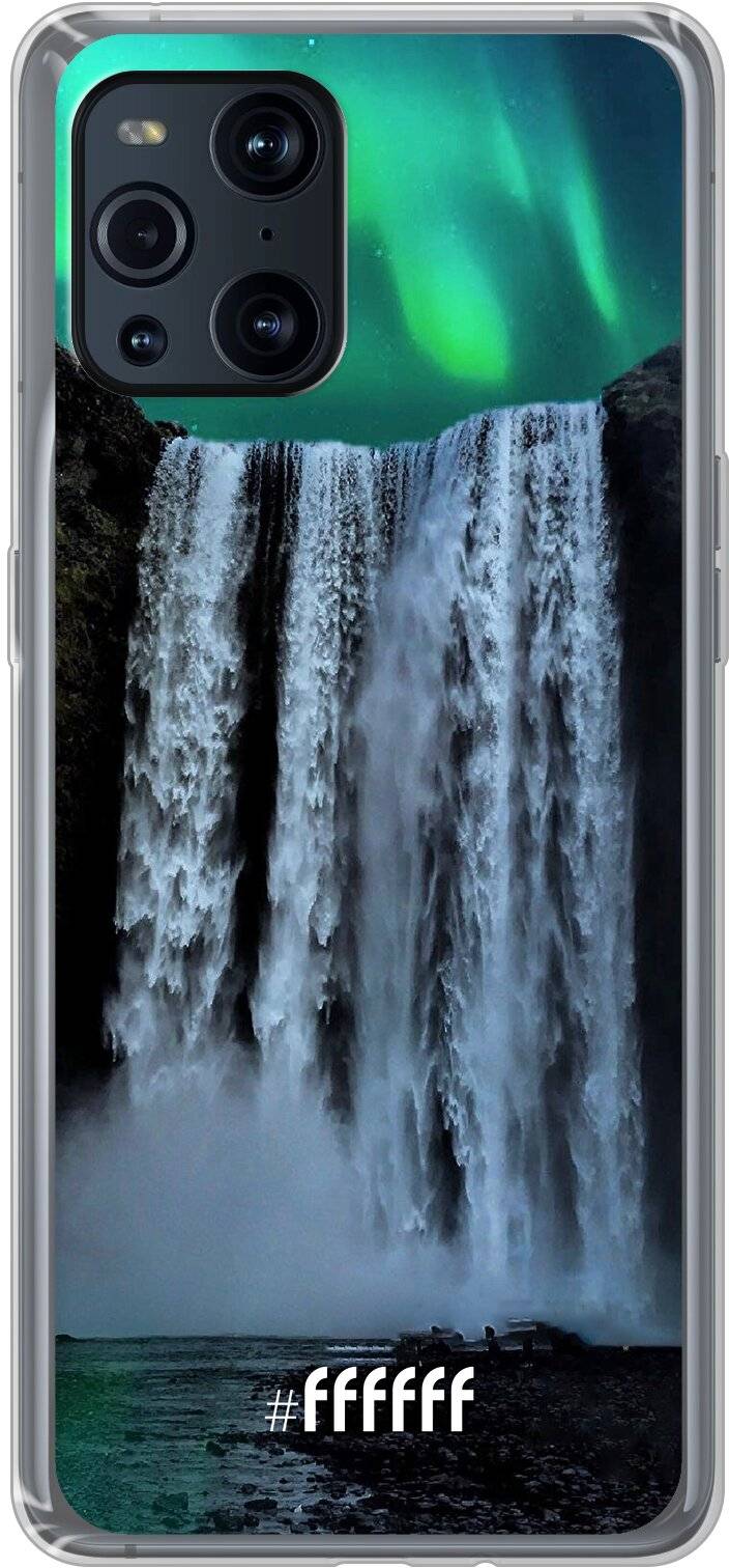 Waterfall Polar Lights Find X3 Pro