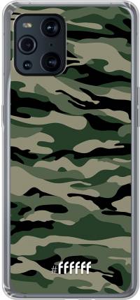 Woodland Camouflage Find X3 Pro