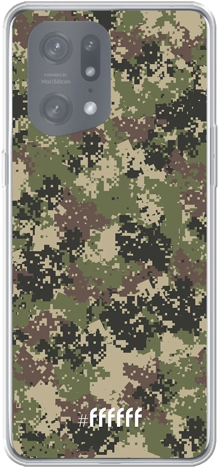 Digital Camouflage Find X5 Pro