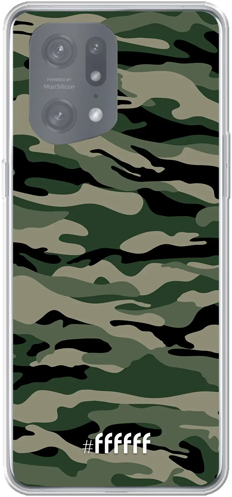 Woodland Camouflage Find X5 Pro