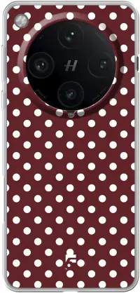 Burgundy Dots Find X8 Pro