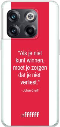 AFC Ajax Quote Johan Cruijff 10T