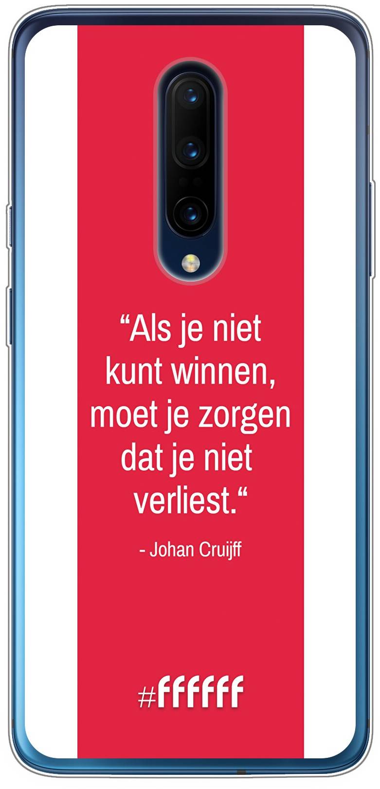 AFC Ajax Quote Johan Cruijff 7 Pro