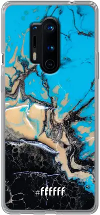 Blue meets Dark Marble 8 Pro