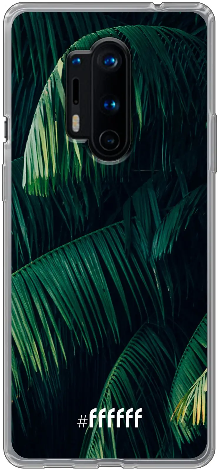 Palm Leaves Dark 8 Pro