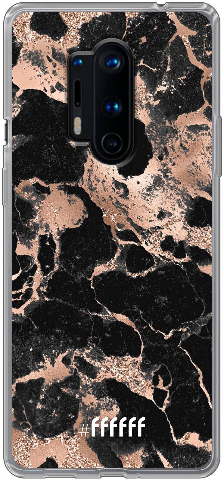 Rose Gold Marble 8 Pro