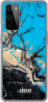 Blue meets Dark Marble 9 Pro