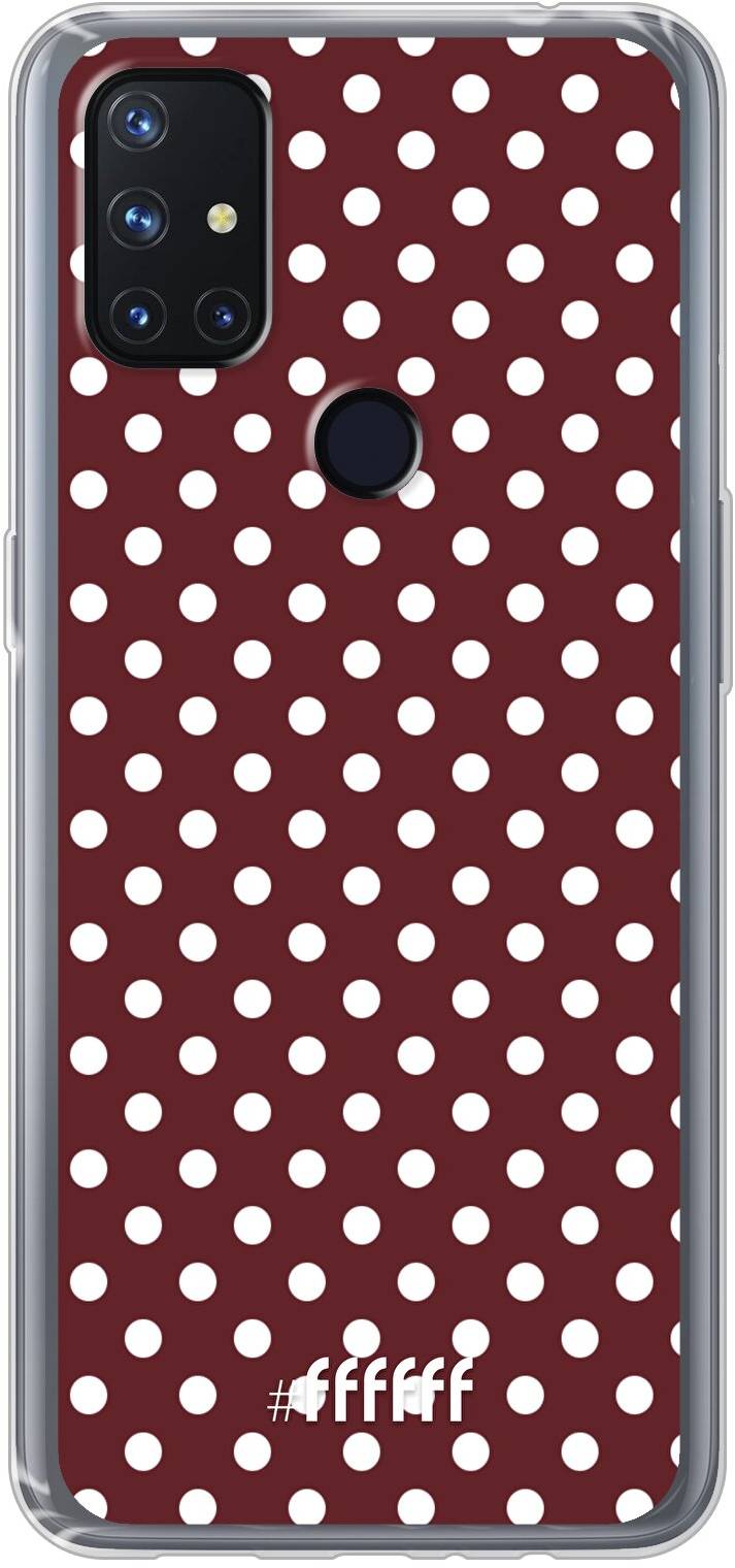 Burgundy Dots Nord N10 5G